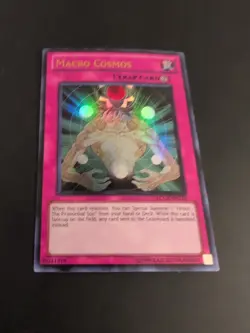 Yugioh Macro Cosmos LCGX-EN218 Ultra Rare Unl Ed NM - Image 1
