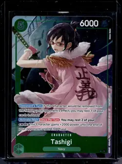 2023 One Piece Card Game Pillars of Strength Tashigi Holo Alternative Art - Image 1