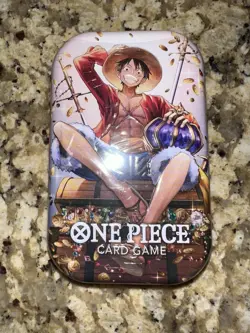 One Piece Tin Set Vol. 2 -Monkey.D.Luffy (Sealed) - Image 1