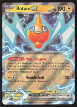 Rotom ex - 029/094 - Double Rare - Phantasmal Flames - Pokemon Card - NM/M - Image 1