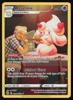 Alcremie - TG08/TG30 - Ultra Rare - Brilliant Stars - Pokemon Card - LP - Image 1