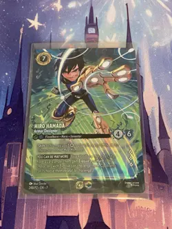 Hiro Hamada - Armor Designer (Store Championship) 24 Disney Lorcana Promo Cards - Image 1