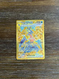 Pokemon Paradox Rift Garchomp ex Full Art 260/182 Gold Hyper Rare Card - Image 1