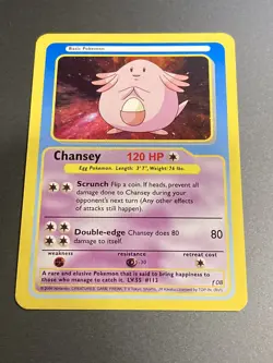 Chansey 2004 Pokemon Card Funskool India - Image 1