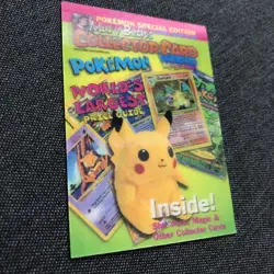 2000 (Lenticular Pikachu Pokemon Card) Mary Beth’s Collector Card World TCG VTG - Image 2