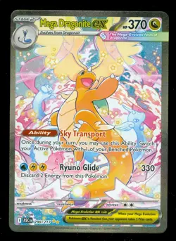 Pokemon MEGA DRAGONITE EX 290/217 Ascended Heroes SPECIAL ILLUSTRATION - Card B - Image 1