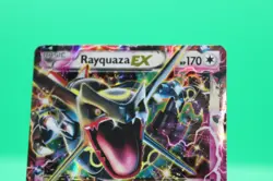 Pokemon Rayquaza EX Promo Holo Basic XY Set Card XY69 English TCG MP - Image 2