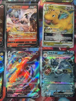 Pokemon 16 Card Lot nm V Max Mega Amazing Ex HOLO Rare Hits Only B10 - Image 2