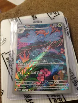 Pokemon TCG Obsidian Flames Gloom 198/197 Holo Illustration Rare Card - Image 1