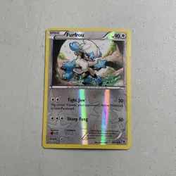 Pokemon TCG 2014 Phantom Forces Card -- Furfrou 90/119 Reverse Holo - Image 1