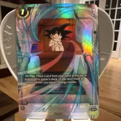 Dragon Ball Card Game. Fusion World. Kakarot. FS05-03. SR Alternate Art. NM. - Image 1