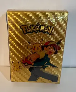 55 Gold Foil pokemon cards - New plastic wrapped sealed box - Image 1