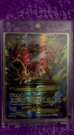 Pokemon M Gyarados EX Full Art Ultra Rare Holo Card [115/122] Breakpoint 📈 - Image 1