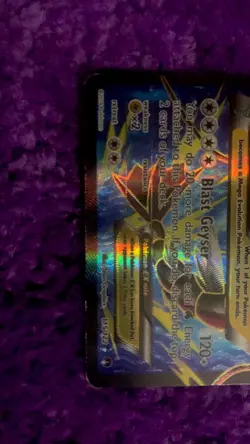 Pokemon M Gyarados EX Full Art Ultra Rare Holo Card [115/122] Breakpoint 📈 - Image 5