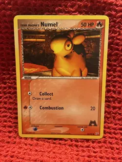 Pokemon TCG Team Magma's Numel EX Team Magma vs Team Aqua 64/95 NM - Image 1