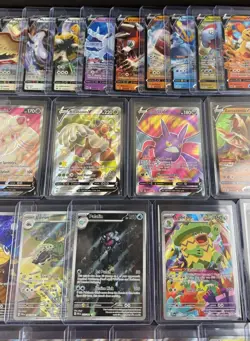 Pokemon TCG Mixed Full Art 45-Card Lot IR, VMax, Ex NM+ to LP Sleeved Top Loaded - Image 4
