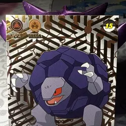 Shadow Box hit Crystal Card Collection Golem NON-TCG Pokemon Card Nintendo - Image 2