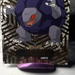 Shadow Box hit Crystal Card Collection Golem NON-TCG Pokemon Card Nintendo - Image 3