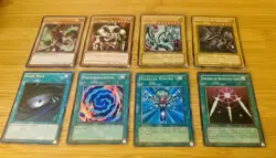 Yugioh Anime Legends Lot Blue Eyes Dark Magician Red Eyes + Spell Cards - Image 2