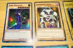 Yugioh Anime Legends Lot Blue Eyes Dark Magician Red Eyes + Spell Cards - Image 4