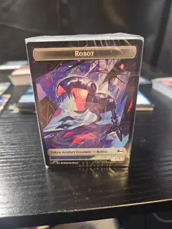 2026 TMNT Magic Of The Gathering 90 Card Land Set Factory Sealed - Image 3