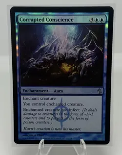 Corrupted Conscience [Mirrodin Besieged] Foil Near Mint - Image 1
