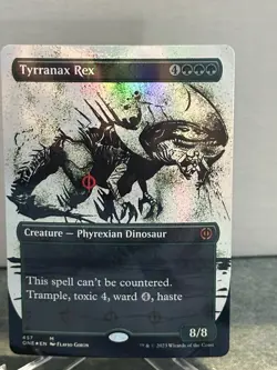 MTG FOIL Tyrranax Rex (#457) - Phyrexia: All Will Be One #457 NM LC1 - Image 1