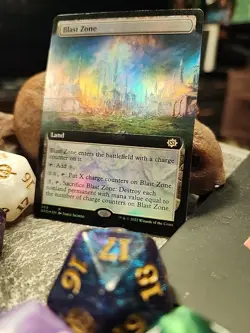 MTG Blast Zone - Extended foil art - The Brothers' War #369 - Image 2