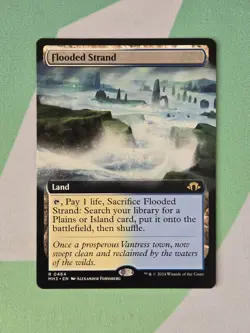 Flooded Strand (Extended Art) Modern Horizons 3 Regular - Image 1