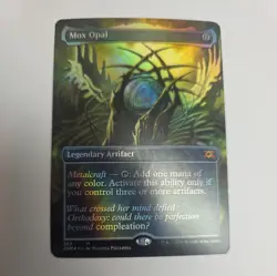 Mox Opal Double Masters Foil Mythic Legendary Artifact 362 Martina Pilcerova - Image 1