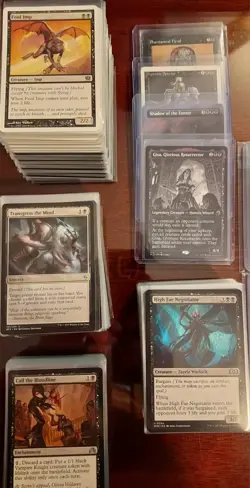 Magic The Gathering Black Card Lot - Image 3