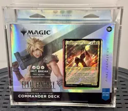 NEW in Plexiglass Case! Cloud Limit Break Collector Booster MTG Final Fantasy - Image 1