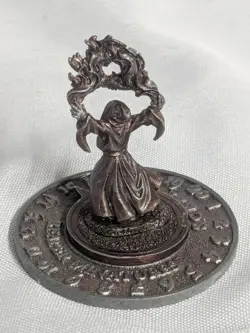 MTG Scrye Reaper 1994 Life Counter Pewter Wizard Magic The Gathering Miniature - Image 2