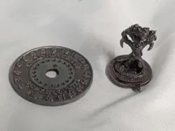 MTG Scrye Reaper 1994 Life Counter Pewter Wizard Magic The Gathering Miniature - Image 5