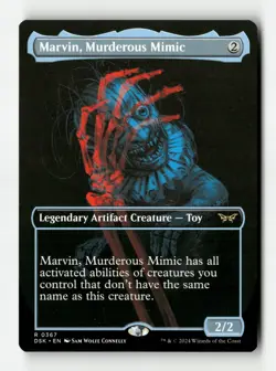 Marvin, Murderous Mimic - Duskmourn House of Horror - #367 - Non-Foil - NM - MTG - Image 1