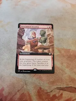 Determined Iteration Extended Art Commander Streets Of New Capenna MTG NM - Image 1
