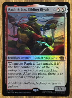 Teenage Mutant Ninja Turtles, Raph & Leo, Sibling Rivals - Foil - Image 1