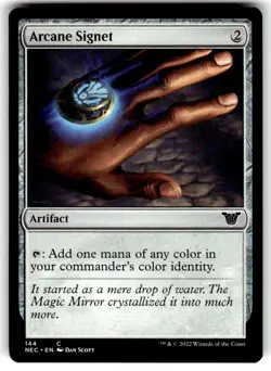 Arcane Signet Commander: Kamigawa: Neon Dynasty Regular MTRG - Image 1
