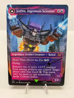 Jetfire Ingenious Scientist - Shattered Glass - 018 - Regular - Mythic - Image 1