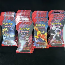 Pokemon TCG Destined Rivals Sleeved Booster Packs Lot of 33 Sealed Brand New - Image 2