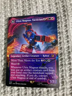 Mtg Lot Of 7 Non Foil Shattered Glass Transformers Universes Beyond Optimus NM - Image 5