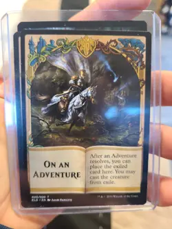 MTG ELD x5 On An Adventure ELD MTG Eldraine 20/20 TOKEN MINT Free Ship LOT of 5 - Image 4
