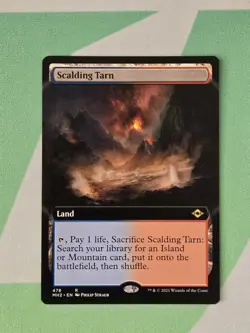 Scalding Tarn (Extended Art) Modern Horizons 2 Regular - Image 1
