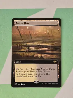 Marsh Flats (Extended Art) Modern Horizons 2 Regular - Image 1