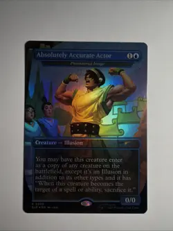 Absolutely Accurate Actor - Phantasmal Image (Rainbow Foil) Secret Lair Drop - Image 1