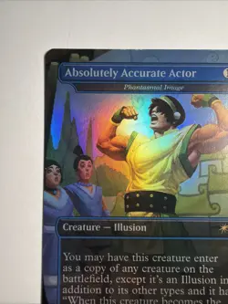 Absolutely Accurate Actor - Phantasmal Image (Rainbow Foil) Secret Lair Drop - Image 2