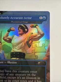 Absolutely Accurate Actor - Phantasmal Image (Rainbow Foil) Secret Lair Drop - Image 3