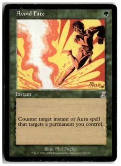 MTG Avoid Fate - Timeshifted Heavily Played English - Image 1