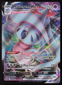 Hatterene Vmax - 066/159 - Ultra Rare - Crown Zenith - Pokemon Card - NM/M - Image 1