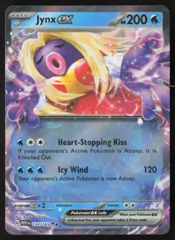 Jynx EX - 124/165 - Double Rare - Scarlet & Violet 151 - Pokemon Card - NM/M - Image 1